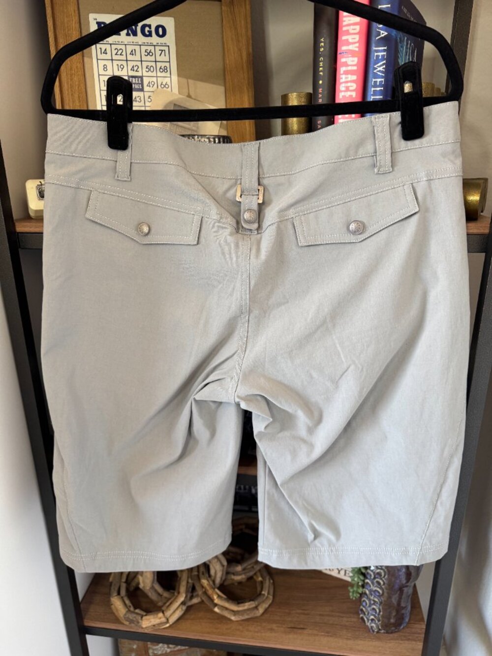 Athleta Olive Bermuda/Hiking Short - Size 12 - Picture 4 of 4